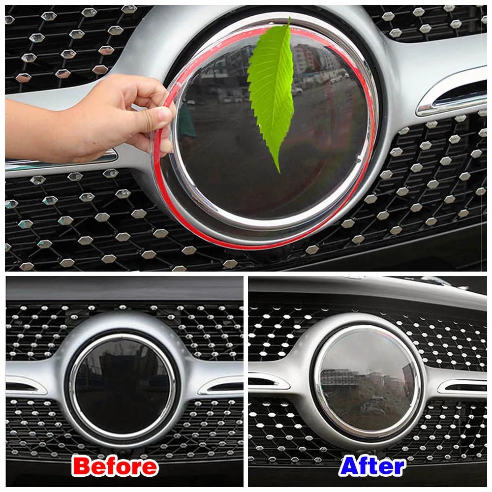 For Mercedes Benz A B C E CLA CLS GLA GLB GLS Class Front Grill Grille Emblem Logo Badge Protective Cover Cap Sticker