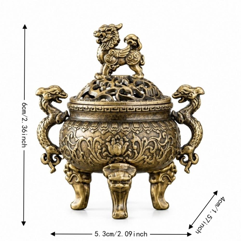 Animal Figurine Incense Holder Hollow Out Aromatherapy Tool Mini Incense Accessories Aromatherapy