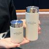 210ml/420ml Módní mini dvojitá vakuová baňka z nerezové oceli s víčkem Bling Přenosná kapesní sklenice na termohrnek na kávu a čaj