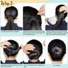 Elastic Mesh U Shaped Hair Pins Invisible Updo Headwear High Quality Waved Clips  Sleeping