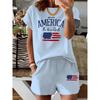 Summer New Style Women's Sports Outfit - Casual T-shirt and Shorts Set - Women's Clothing - Short Style Outfit