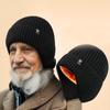 Fleece Winter Hat Knitted Soft Men's Beanie Warm Cap Outdoor Winter Ski Hat