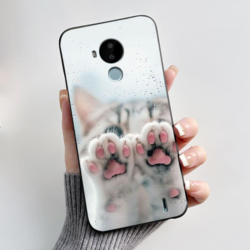 Luxury Cute Cool Boys Girls Case For Nokia C30 Case C20 C10 Silicone Shockproof Bumper Cover for Nokia C20 C 30 C 20 Slim Fundas