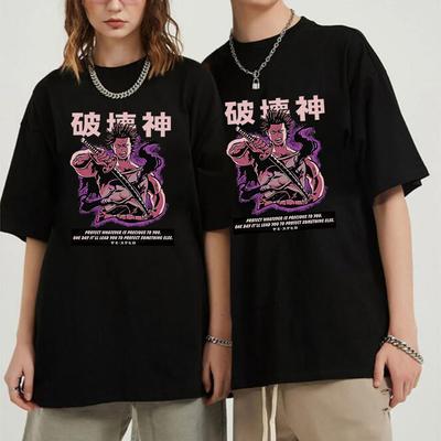 Harajuk Black Clover T Shirt Unisex Fashion Unisexga Anime Yami Sukehiro T-Shirt Hip Hop Top Tee Unisex/Unisex