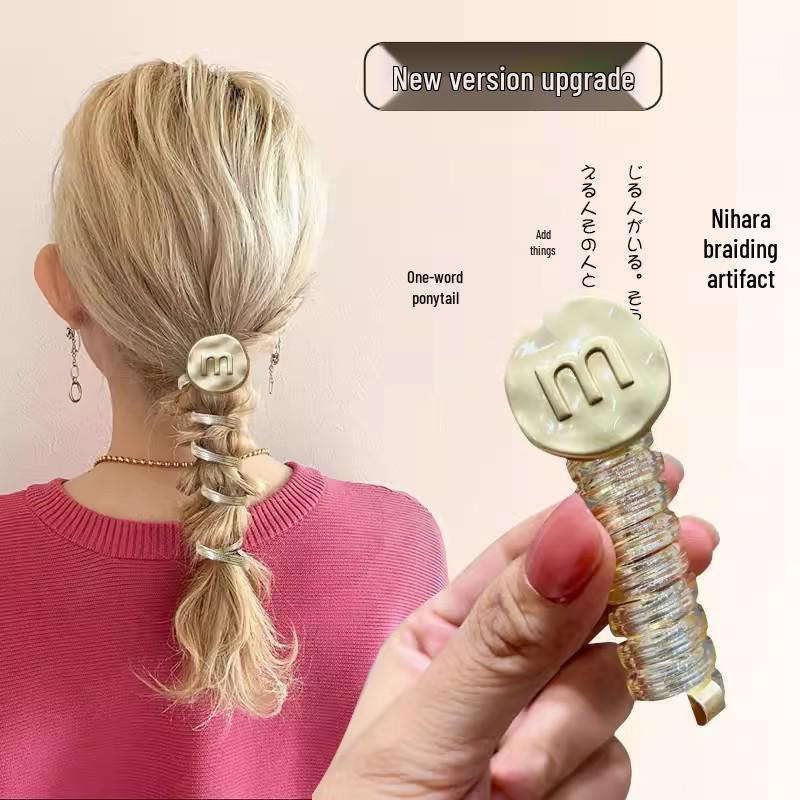 2023 High-End Japanese Style Elastic Hair Tie for Ponytails - Strong, Flexible Hair Accessory for Women