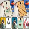 Chicken Hen Rooster Phone Case For Samsung Galaxy J7 J5 J3 2017 A3 A5 J1 2016 J4 J6 A6 A8 Plus J8 A9 2018 Case