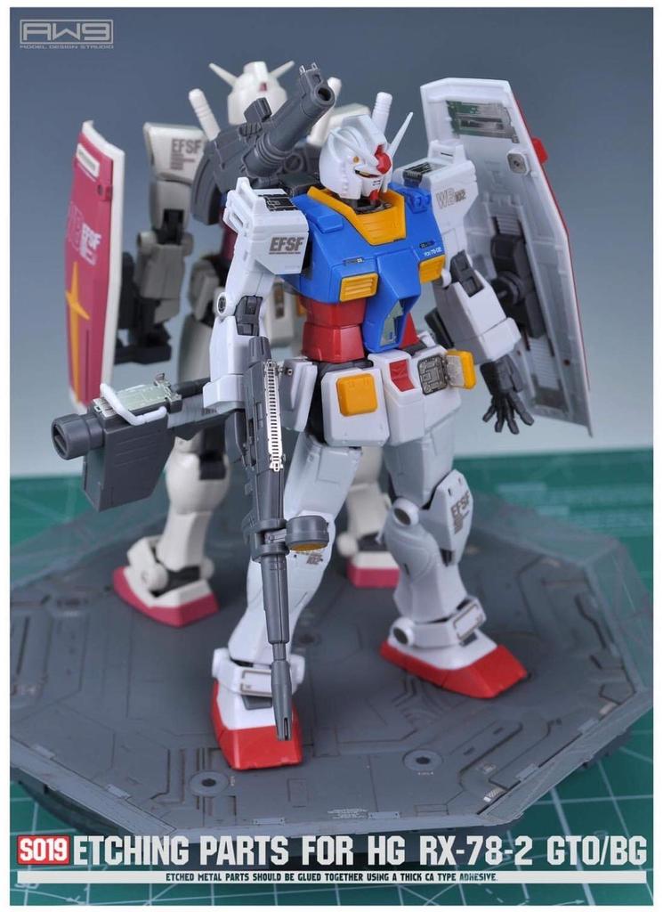 RG HG MS Modification Metal Parts GTO 1/144 Detail-Up High-Quality (HG 1/144 RX-78-02 Gundam/Gundam [BEYOND GLOBAL]) [Used]