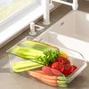 1/2PCS Refrigerator Storage Boxes Food Grade Crisper Egg Storage Boxes Kitchen Storage Special Organization Shenqi