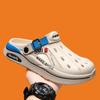 Summer Men Clogs Non-slip Thick-soled Casual Shoes Outerwear Beach Soft-soled Baotou Slippers Men's Slippers Sandals