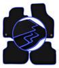 CARLUX-BLUE Car Mats For: Volkswagen Jetta VI Sedan, Station Wagon, Variant (2010-2018)