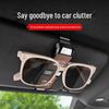 Two-Way Glasses Clip for Geely Cars: Fits Xingyue L, Boyue L, Xingyuan, Xingrui, Galaxy L6 - Sunglasses & Ticket Holder