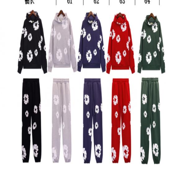 Hoodie New Couple Set Sweatshirt Pants Sweatshirt Pants Set