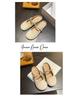 Women's 2024 Summer Rhinestone Mule Slippers - Soft, Flat, Breathable Design for Comfort