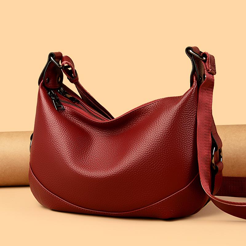 Real Leather Bags for Women Shoulder Bag Large Capacity Bag Casual Soft Luxury Ladies