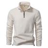 Men’s Stand Collar Half Zip Fleece Pullover