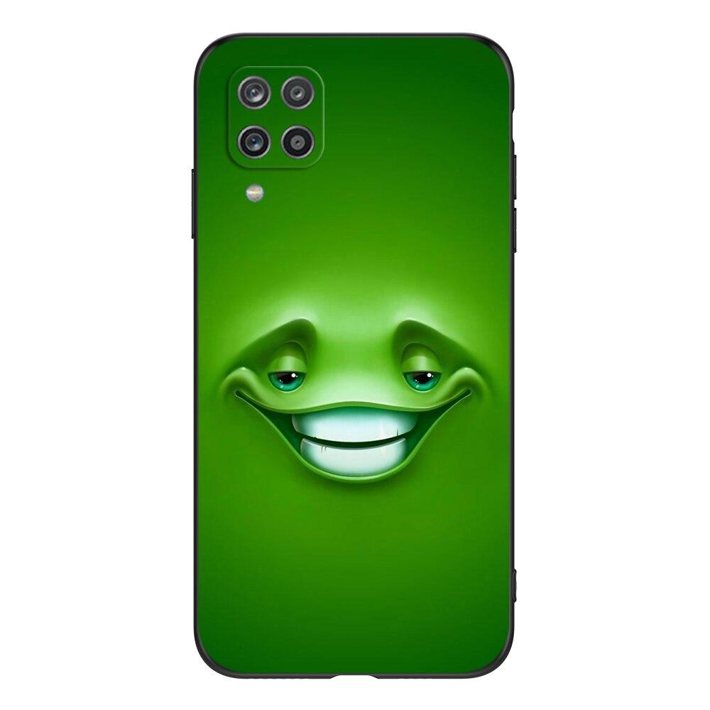 For Samsung A12 M12 Case Phone Cover On Samsung Galaxy SM-A125F M12 M127  Black Tpu Case Cute Funy