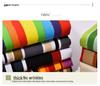 Canvas Floral Cotton Fabric for Sofa, Tablecloth, Stripe Curtains, Pillows & Remnants Clearance