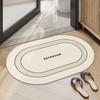 American Bathroom Sponge Thickened Moisture-wicking Slip-resistant Mat Bathroom Quick Drying Mat Toilet Toilet Soil-resistant Mat