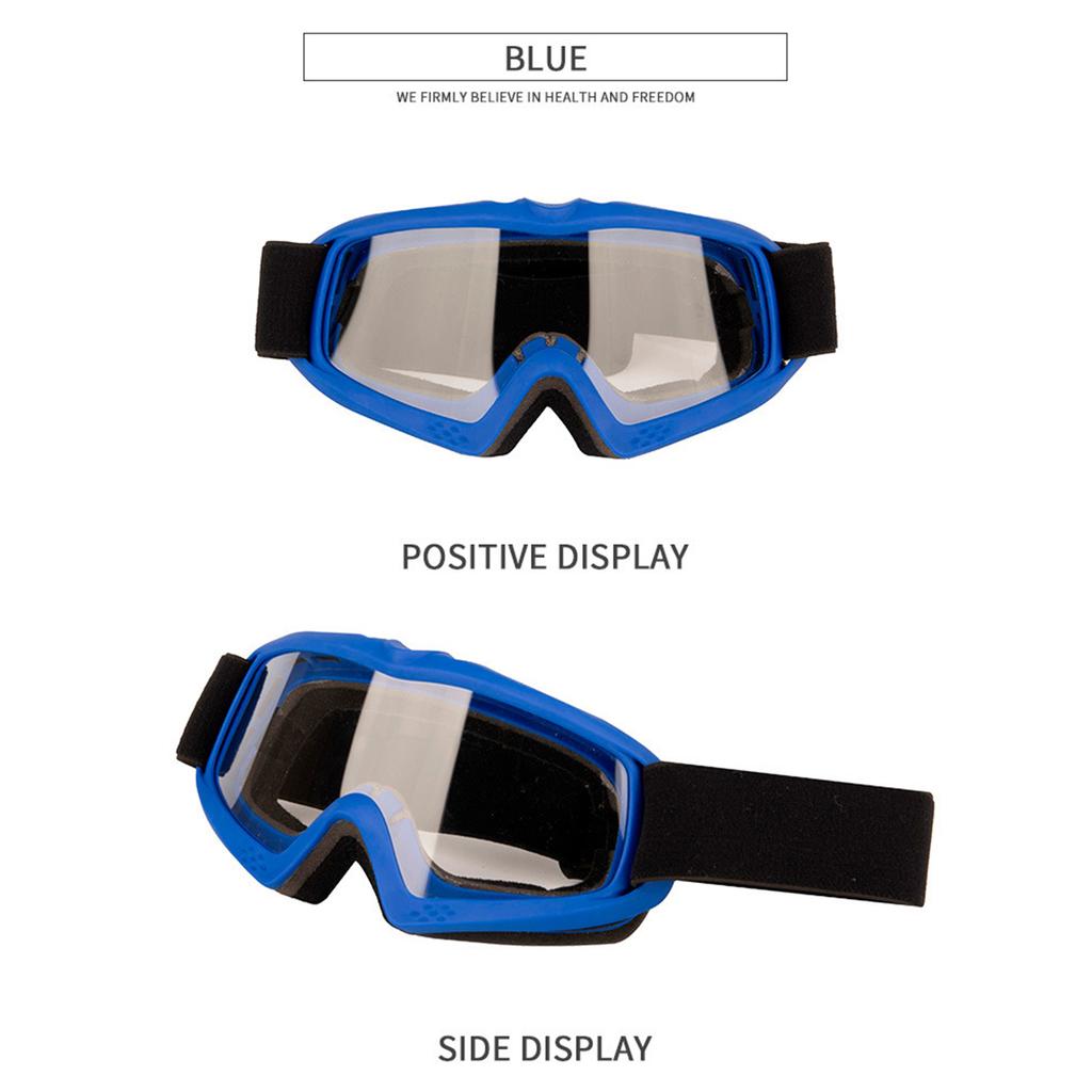 Occhiali da sole per moto Occhiali protettivi Motocross per Bambino Adolescente Occhiali antivento Ciclismo Sci Equitazione Occhiali