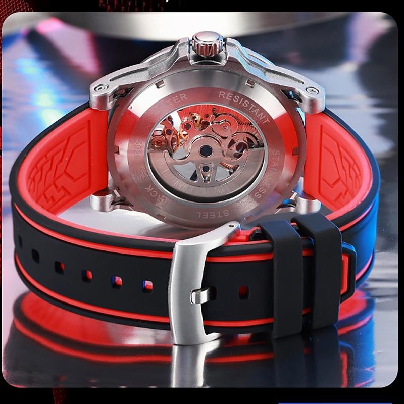 Spider Luminous Tourbillon Luxury Brand Men's Watches Waterproof Automatic Mechanical Watch Top Original Skeleton Wristwatch