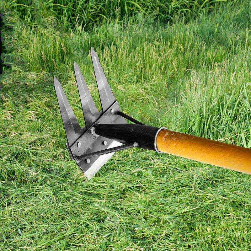 2/3/4/5/7/ Zębów Stal Węglowa Ogród Ręczny Grabie Narzędzie Rolnicze Chwastownik Skaryfikator Rolnicze Brona Zębowa Brona Ogrodowe Narzędzie do Chwastowania
