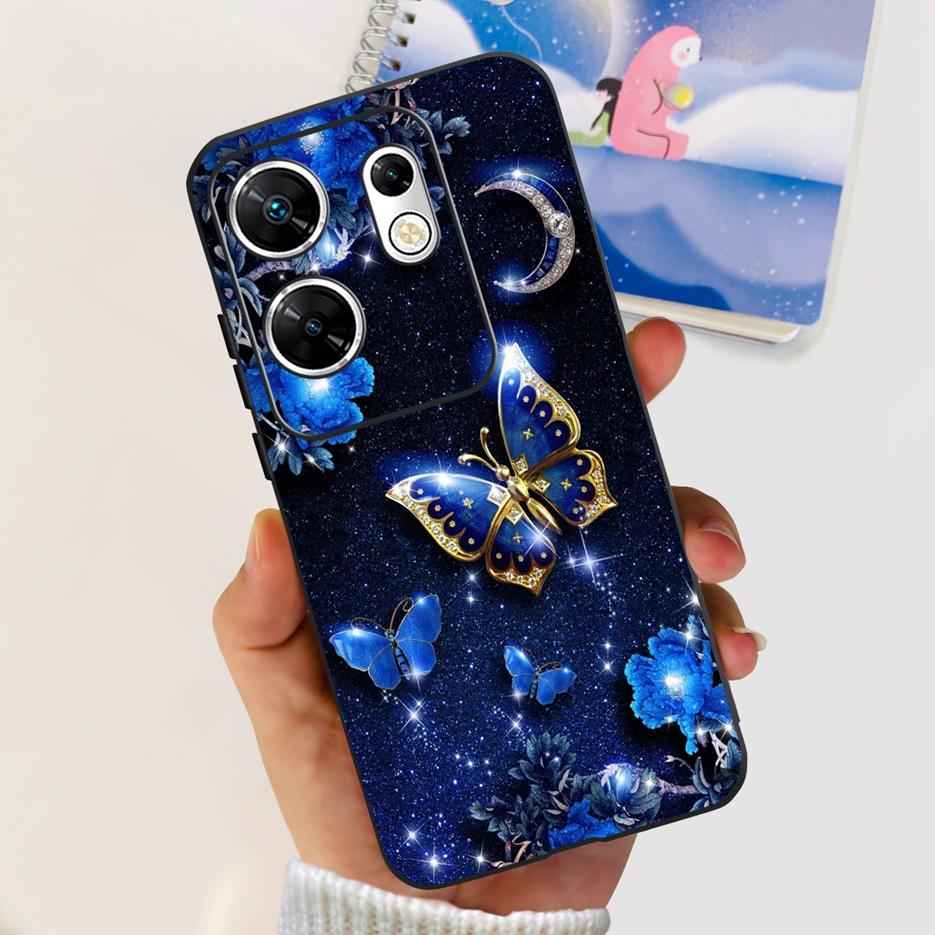 For Infinix Zero 30 4G Case X6731B Cute Cat Butterfly Cover Soft Silicone TPU Phone Case For Infinix Zero 30 5G Zero30 4G Fundas