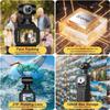 5K Pocket Action Camera with 6-Axis Gimbal Stabilizer, 270° Rotatable Motorized Lens, Face Tracking, WiFi APP Control, 1.69" Touch Screen