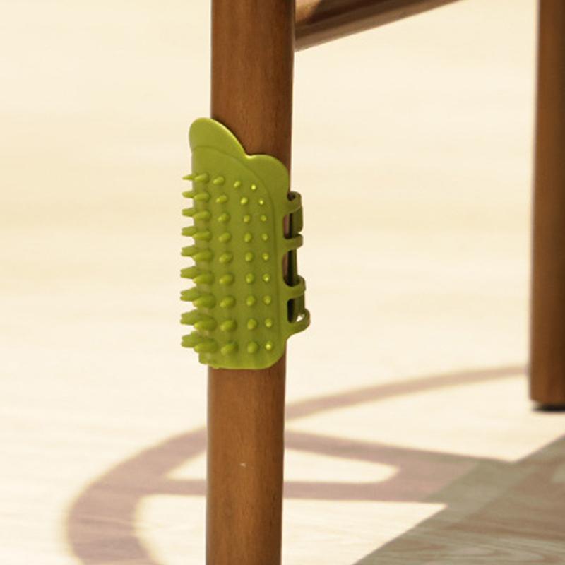 Pet Cat Face Scratchers Cleaning Massage Comb Pet Cat Brush Kitten Grooming Self Cleaning Corner Table Legs Scratcher Combs