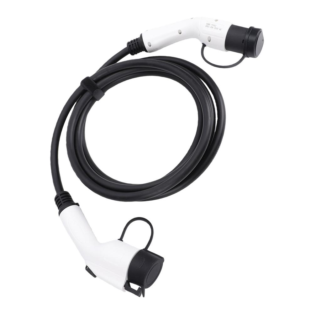 16FT Type 2 to J1772 EV Extension Cable 32A with Storage Bag EV Charging Extension Cable for J1772 Electric Vehicle