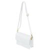 Small Leather Handbag Vezze Frena White