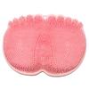 Clean Massaged Feet Shower & Bath Foot Scrubber Mat Softens Hard Skin On Heels Exfoliating Foot Brush Non-bending Foot Wash Pad