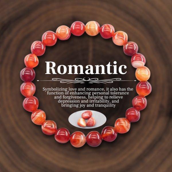 

JD Natural Stone Jasper Quartz Beaded Wealth Lucky Bracelets for Women Men Classic Simple Stretch Bangles Yoga Healing Gifts 6mm