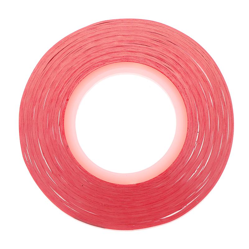 1 Rouleau Rouge 1/8″ Bande d'Épissage de Cassette Magnétophone Bande d'Amorce Bande Joint Remplacement Base Bande Spéciale