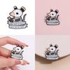 Cartoon Mouse Adorable Brooch Creative Letter Pin Unique Fashion Accessory For All