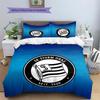 SK Sturm Graz Pattern Bedding Quilt Set  Home Decoration  Gift (1 * duvet cover + 2 * pillowcase  without core).xwn