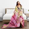 M-Mermaid Melody Pichi Pichi PitchS Blanket Travel Office Flannel Bedding Throws For Couch Chair Super Warm Quality Bedspread