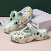 Bebealy Mode Dicksohlige Hausschuhe Damen Outdoor Verschleißfeste Freizeit Sandalen Klassische EVA Schuhe Wasserdichte Strandschuhe Damen