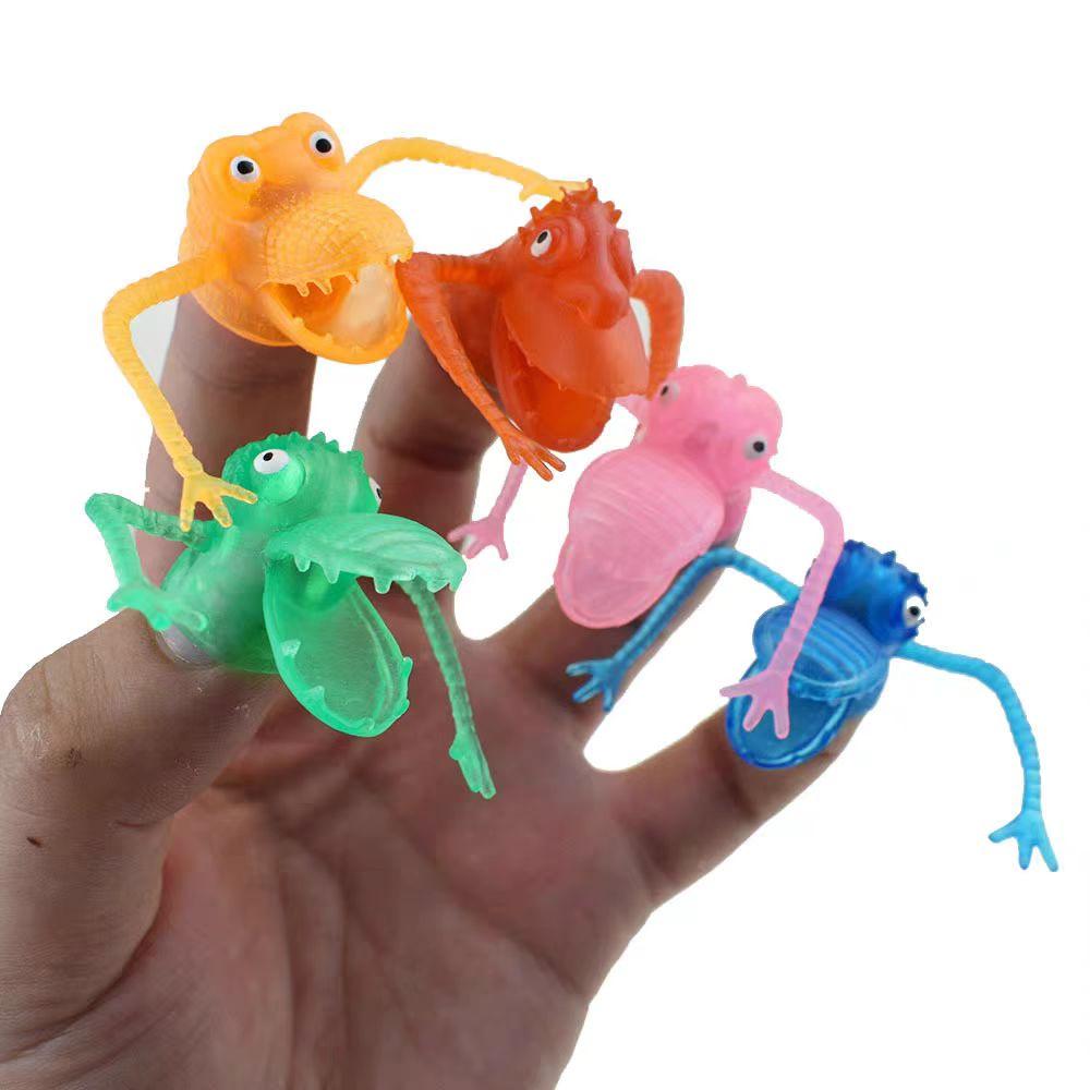 Funny Dinosaur Finger Puppets Birthday Giveaways For Kids Boys Girls Novelty Gifts Weird Stuff Party Favors Classroom Prizes