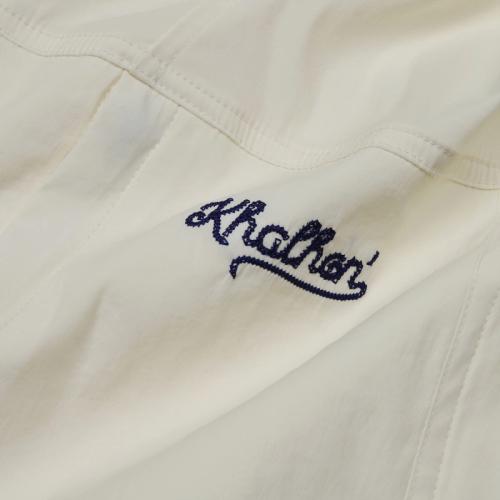 Khalhon Nylon Windbreaker (Cream)