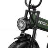 Skladací elektrický bicykel Apefox Rh20 2x 750W Motor 20"x4.0" Pneumatika 7-rýchlostný Terénny Elektrický Bicykel pre Dospelých 48V 22.5Ah Dvojité Hydraulické Kotúčové Brzdy