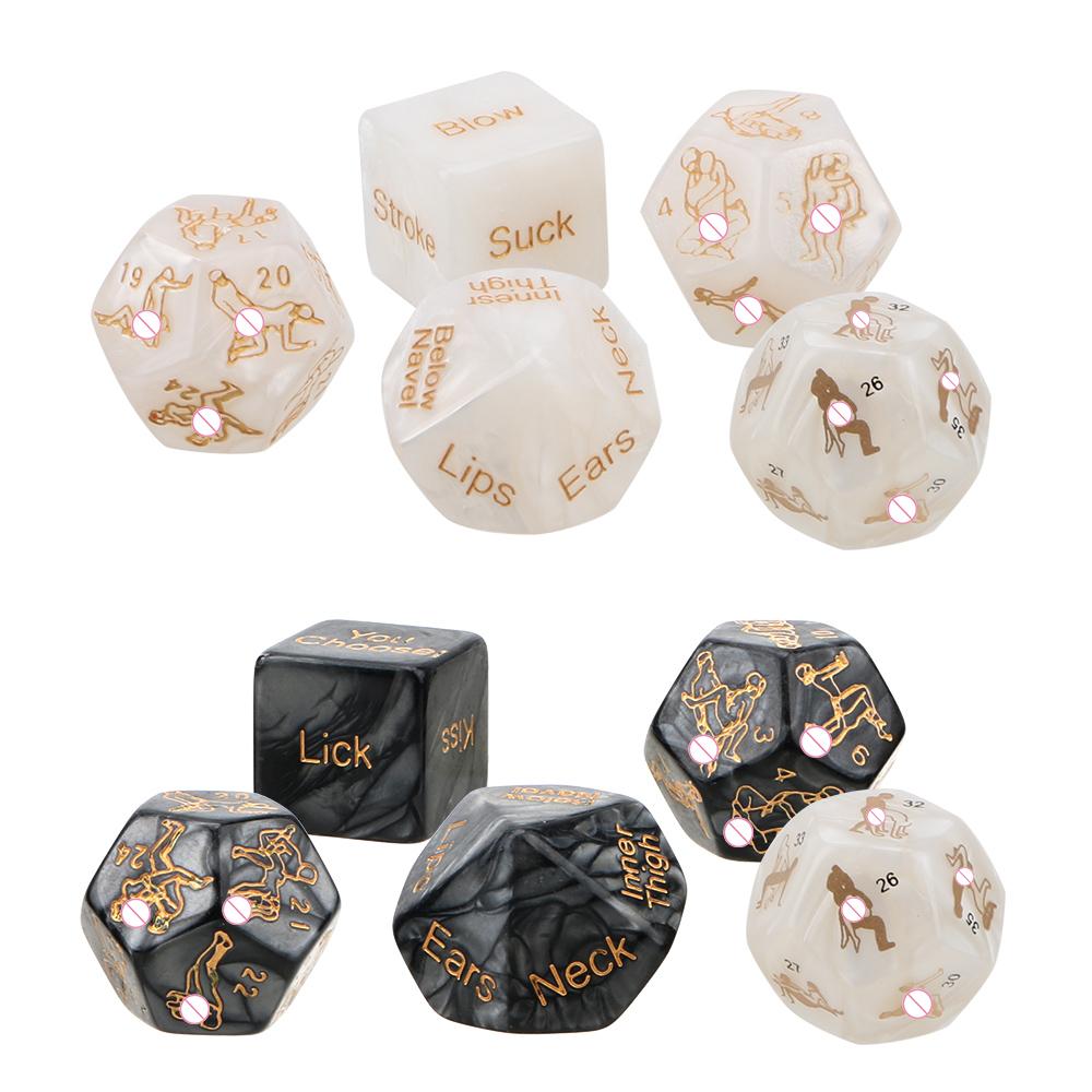 Adult Sex Toys Sex Dice Bar Toy Couple Gift Humour Gambling 5 pcs/set Sex Toys for Couple Love Sexy Posture