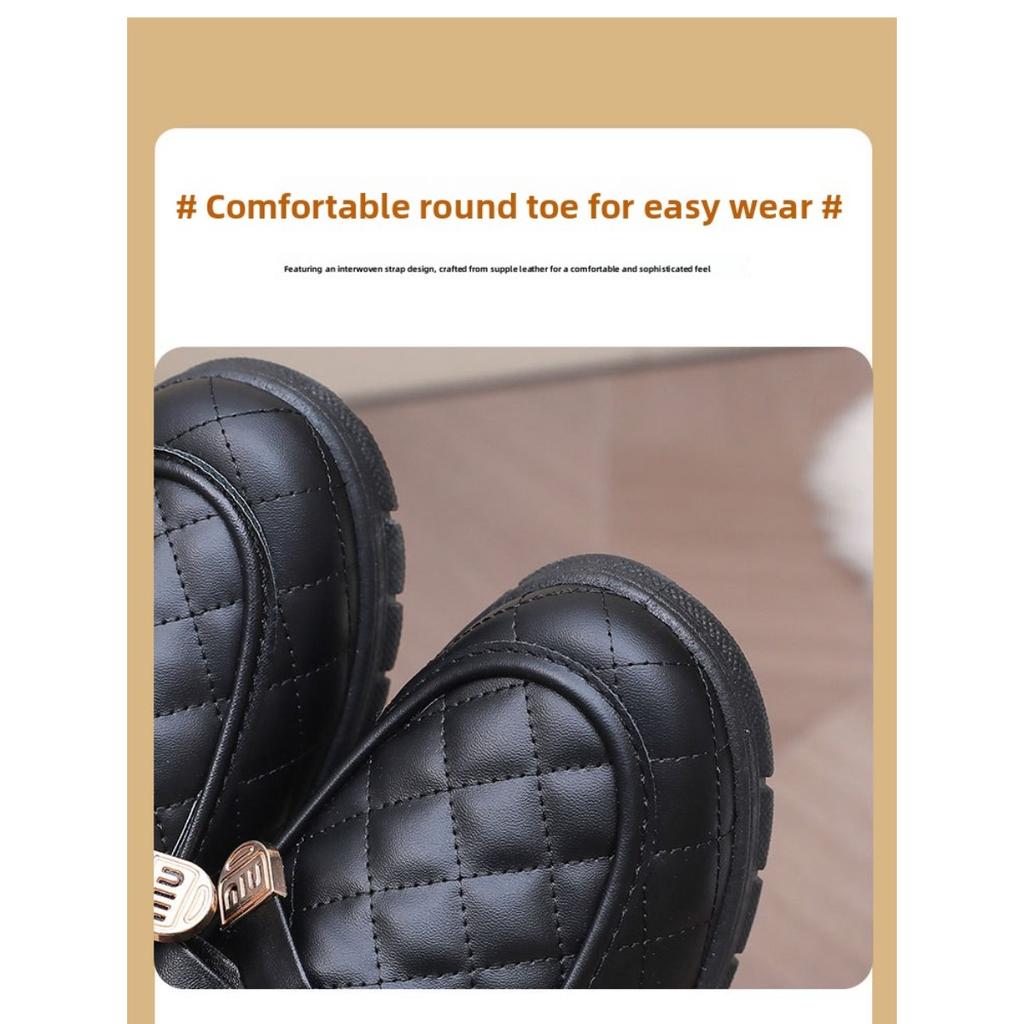 Winter New Thick Soled, Anti Cold and Waterproof Women's Cotton Shoes, Comfortable and Casual, with Thick Velvet and Warm Shoes for Children