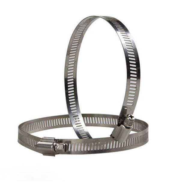 Heavy-Duty Waterproof Stainless Steel Pipe Clamp for Utility Poles