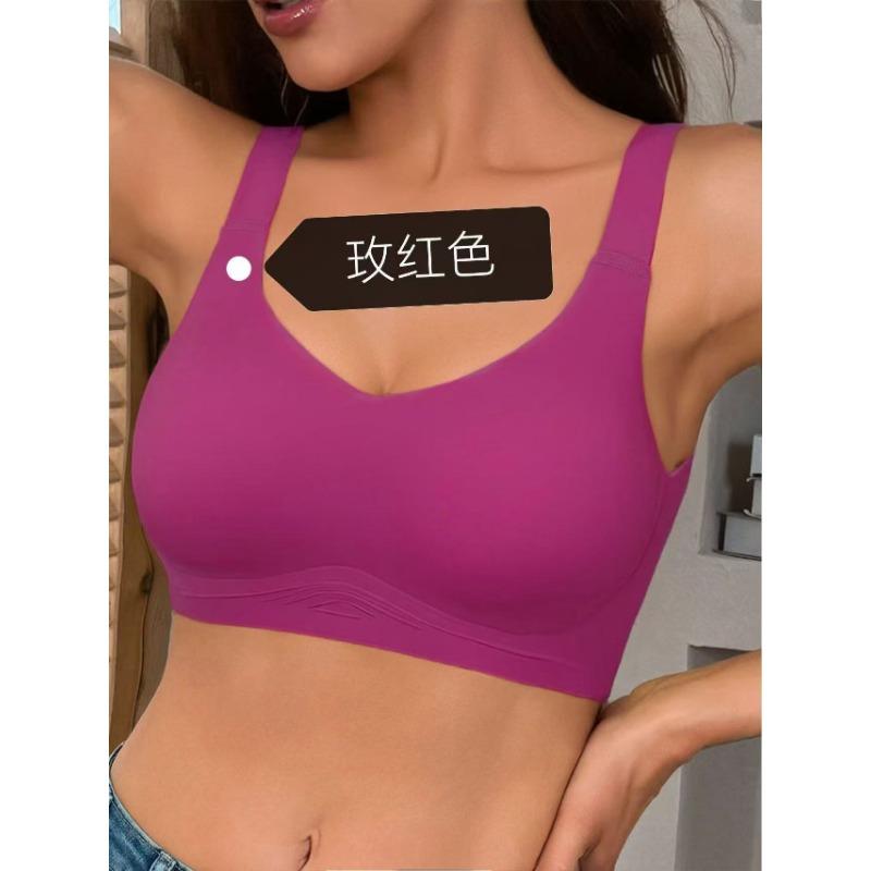 Comfortable Wireless Full Coverage Daily Breathable Bra For Women Teen Girls