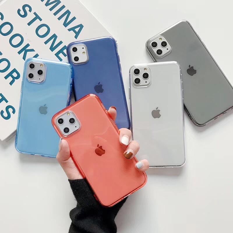 iPhone17 transparent color soft case Apple 17PROMAX mobile phone case transparent soft case Apple 14PRO suitable