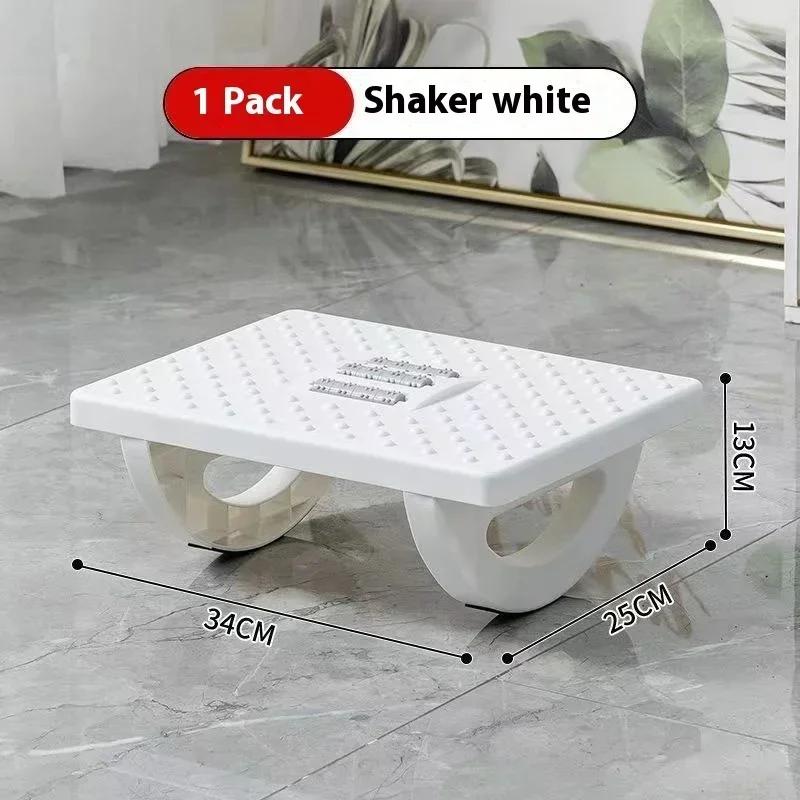 Office foot pedals, placed under the desk, can swing 180 degrees to activate the feet and relieve leg stiffness