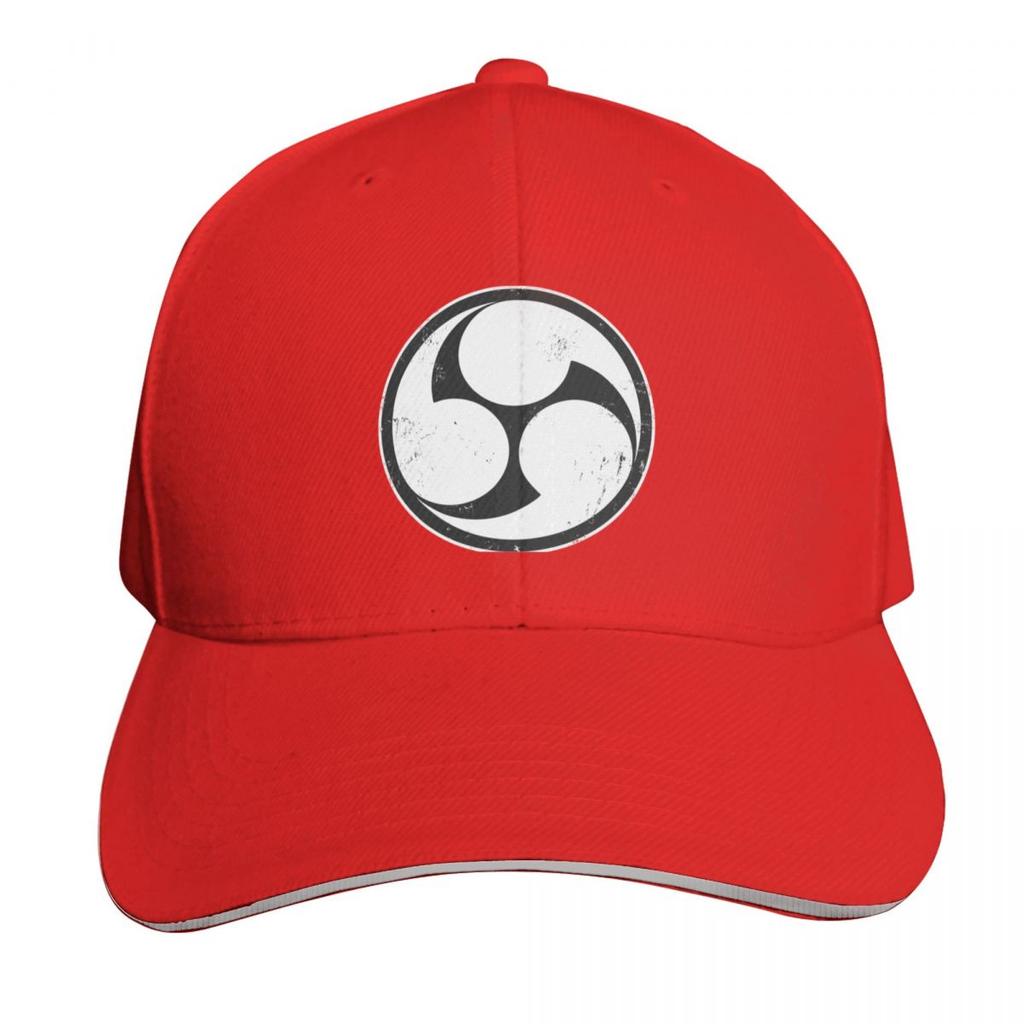 Tomoe Mitsudomoe Symbol distressed Baseball Cap Hat Unisex For The Sun Custom Cap hats on offer F Women Hats Unisexs