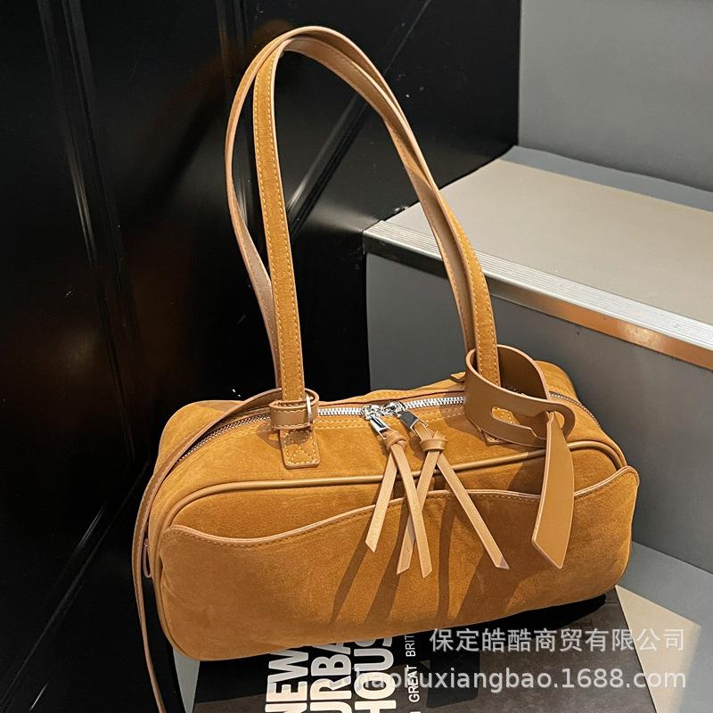 Retro Bag Women's Large Capacity 2025 New Autumn and Winter Versatile Casual Shoulder Underarm Bag Work Commuter Pillow Bag