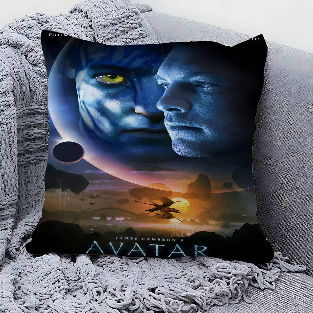 Scifi Movies AAvatar Vintage Personalized Pillow Dust Cover Bedroom Kids Party Decoration Pillowcase Birthday Children Gift