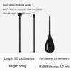 KOETSU Surf Paddleboard Dual-Use Aluminum Paddle: Single/Double Head Kayak & Paddleboard Paddle